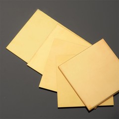Brass Sheet Plate Guillotine Offcuts – Various Multiple Sizes – 0.6mm To 8mm