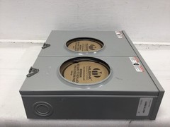 Milbank U3492-XL-TG-HSP 2 Position 100 Amp 1 Phase 300 VAC 4 Jaw Meter Socket