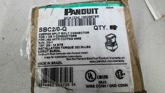 Panduit SBC2/0-Q Split Bolt Connector Lot Of 10