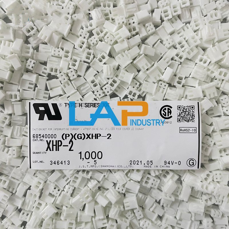 1000pcs/pack New Connector XHP-2 Plastic Shell 2P 2.5MM Pitch