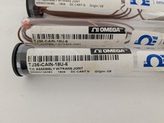 Lot of 3 Omega Engineering TJ36-CAIN-18U-6 Thermocouples, Probes