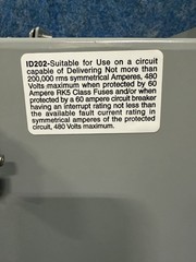 Innovative Tech Protector Surge Suppressor HP-480NNC ZD11-009 3 PH