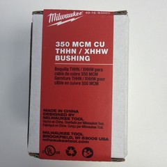 Milwaukee Tool 49-16-B350c 350 Mcm Copper Thhn / Xhhw Bushing For M12 And M18