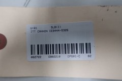 Itt Cannon CE9444-5326 Electrical Junction Box