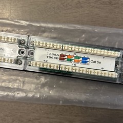 Black Box JPM902A-R2 GigaBase CAT5e Patch Panel – 24 Port