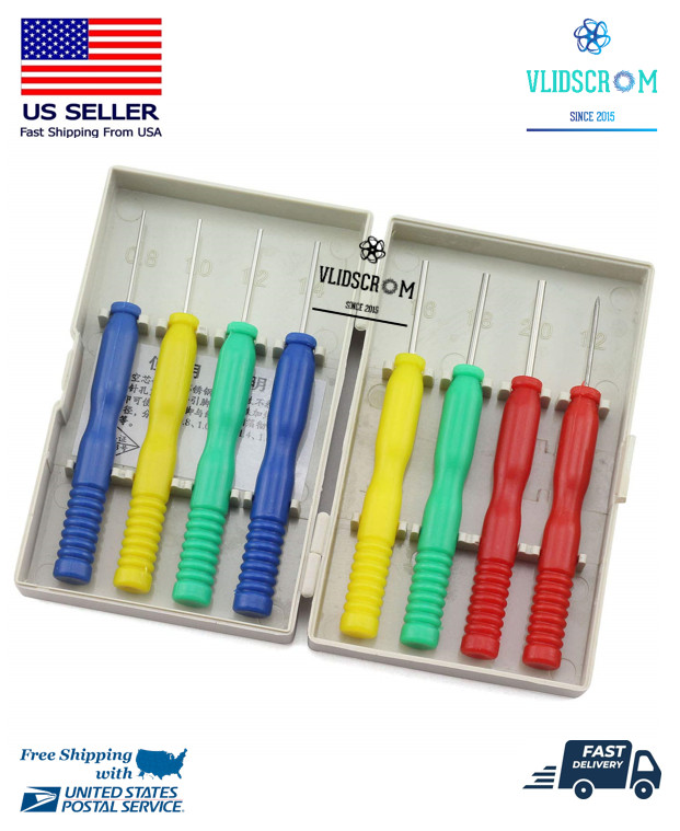 8PCS Stainless Steel Hollow Desoldering Tool Needles Electronic Components Kit