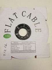 Flat Cable 10 Pin Wires IDC Ribbon 6ft x 12mm wide with 4 set IDC Connector
