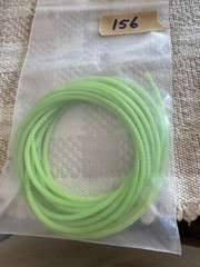 10 Ft. Expandable 1/8” 3mm Sleeve Wire Sheath Braided Cable Loom Neon Green #156