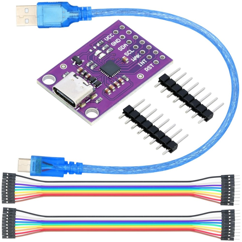 MTDELE CP2112 Debug Board Tyce-C USB to SMBus I2C Communication Module with…