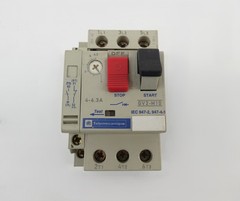 *Lot of 2* Telemecanique GV2-M10 Motor Circuit Breaker 4-6.3A 690V w/ GV2-AN1…