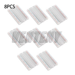 1-10Pcs 400 Tie Points Solderless PCB Breadboard Mini Universal Test Protoboard