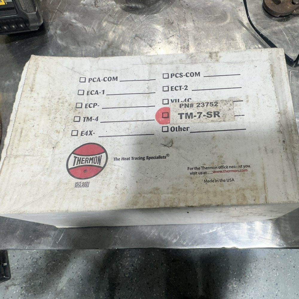 Thermon TM-7-SR Power Connection/Thermostat Kit MPN 23752 P/N 23752
