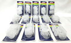 Lot of 14 Packs Leviton 12777 Pack of 12 Clear Receptacle Outlet Safety Caps