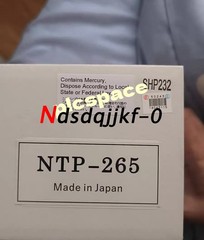 NTP-265 Light bulb Brand new DHL US Free Tax DHL or FedEx#YC