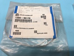 Lot of 10 AMAT 1390-90179 WIRE – LOCKING SOFT ST.ST. 0.9mm, 191413