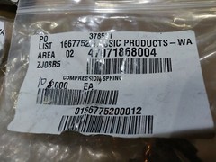 Various Bowling Machine Parts, Springs, Switch, Etc, Free Shipping