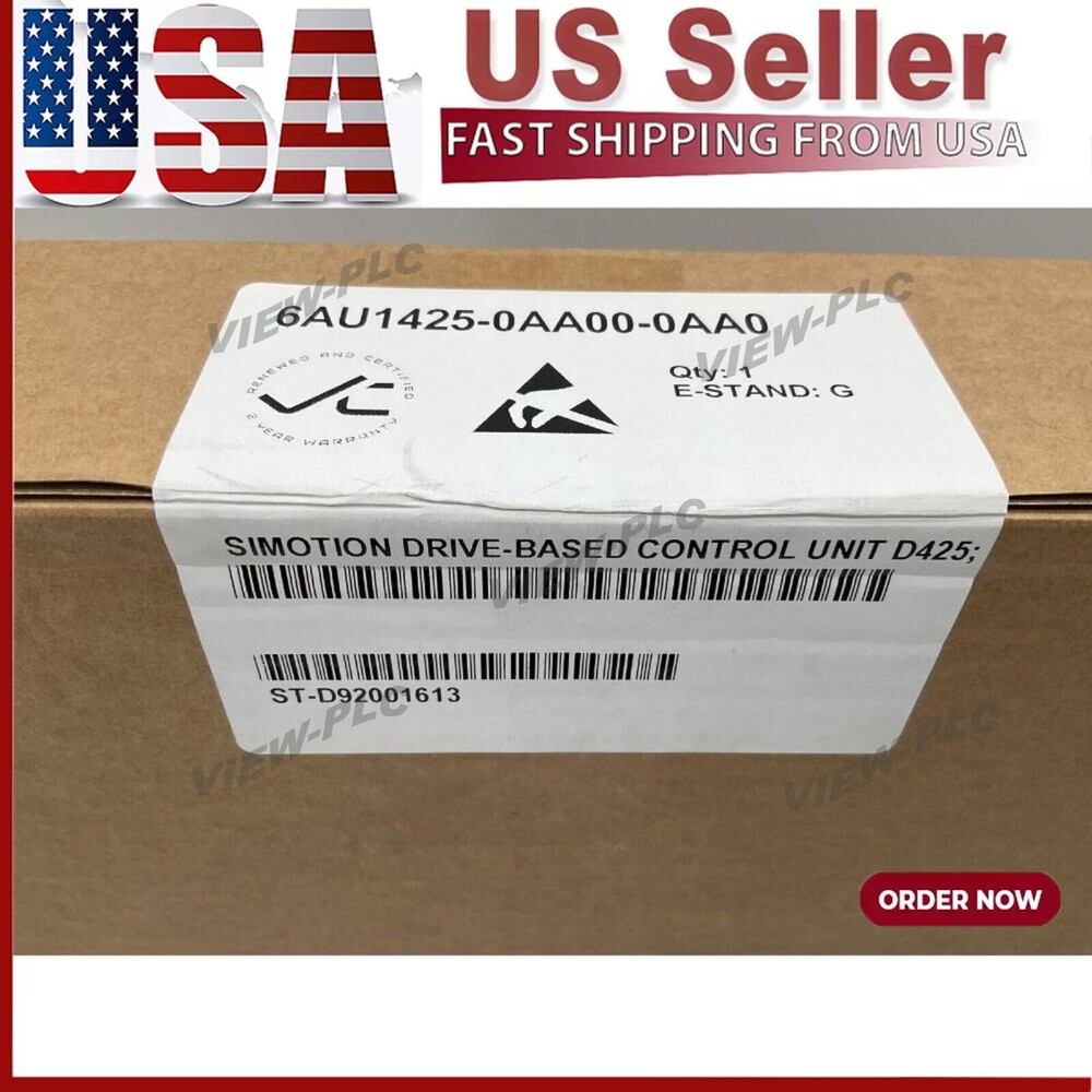 New Siemens 6AU1425-0AA00-0AA0 SIMOTION DRIVE-BASED CONTROL 6AU1 425-0AA00-0AA0