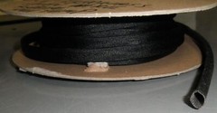 One Foot 1/2″ High Temp Fiberglass Wire Sleeve 1200F 650C VW-1 Black 12.7mm