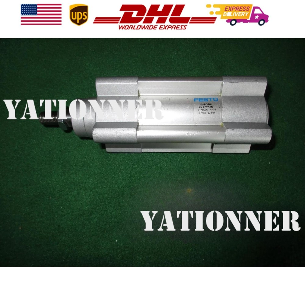 New DSBC-40-25-PPVA-N3 Festo 1376656 Cylinder One Year Warranty Fast Shipping
