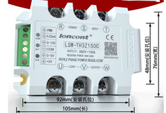 1PCS New LONCONT three-phase cycle zero-crossing SCR controller LSW-TH3Z150C