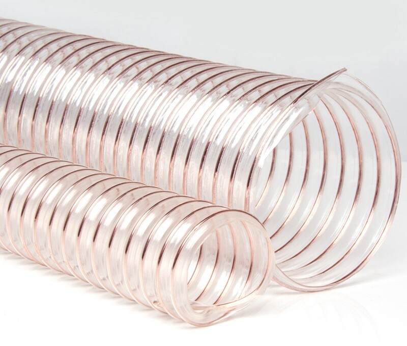 3 Meter PU Flexible Ducting Hose Ventilation Fume Dust Extraction Woodworking