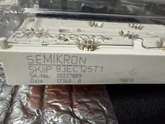 1 Pair SEMIKRON SKIIP83EC125T1 IGBT and SEMIKRON SKIIP83HEC125T1 IGBT MODULES