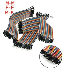 120PCS Multicolor Breadboard Cables Kit Male-Male Male-Female Female-Female