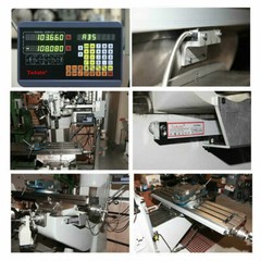 Linear Scale 150+300+550mm w/ 3Axis Digital Readout DRO Display Kit, US STOCK