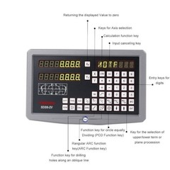 SDS6-2V DRO Lathe 2 Axis Digital Readout SDS6-3V Milling 3 Axes Readouts