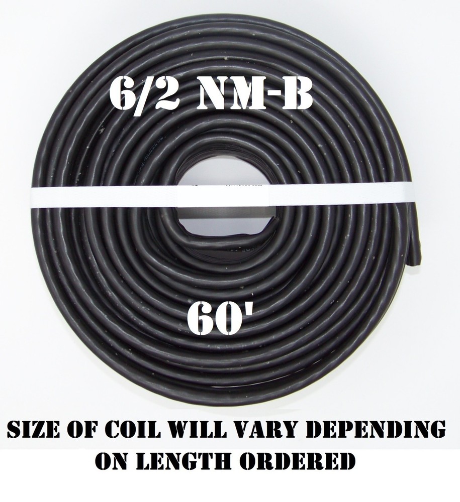 6/2 NM-B x 60′ Southwire “Romex®” Electrical Cable