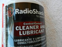 RadioShack Control/Contact Cleaner AND Lubricant 4.5oz NEW