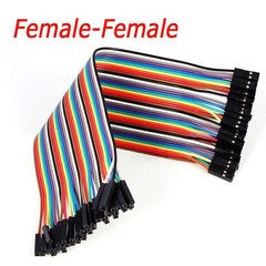 120PCS Multicolor Breadboard Cables Kit Male-Male Male-Female Female-Female