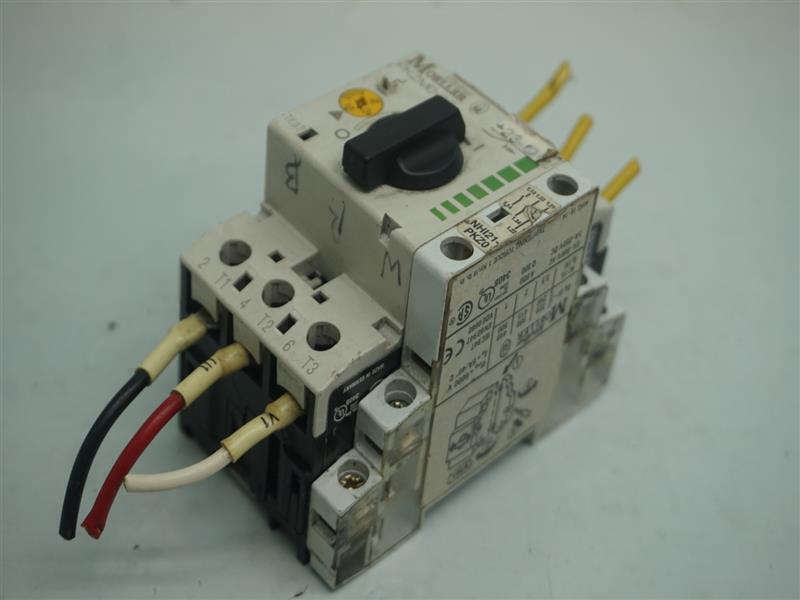 Moeller PKZM0-2,5 PKZM025 Circuit Breaker w/ NHI21-PKZ0