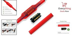 Underground Wire Splice Kit Direct Burial Waterproof UF Cable Connector 14/3-8/3