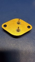 HEP230 MOTOROLA Ge PNP Audio Frequency Power Amplifier Black And Gold. Gorgeous