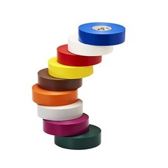 Scotch Vinyl Color Coding Electrical Tape 35, 1/2 in X 20 ft, 5-Rolls