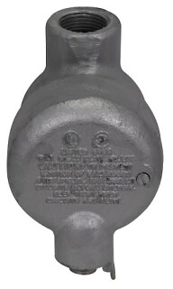 Crouse-Hinds EZD611, CONDUIT SEALING FITTING, 2 EZD SEAL FTG DRAIN AND