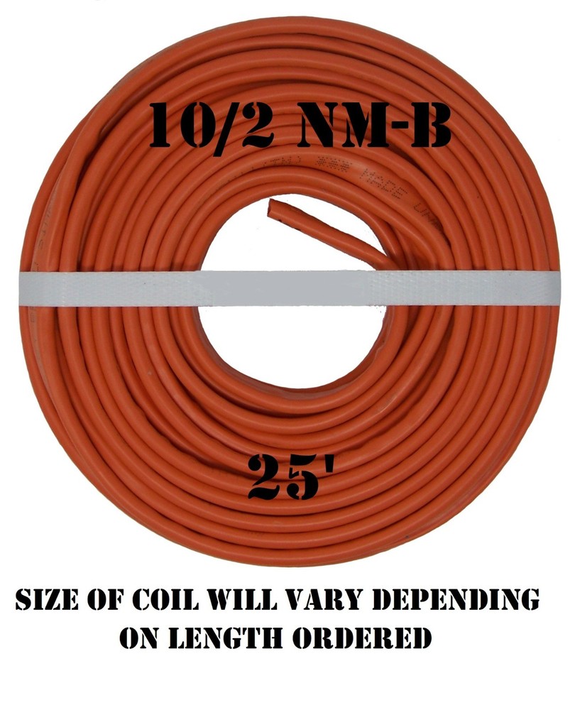 10/2 NM-B x 25′ Southwire “Romex®” Electrical Cable