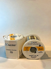 Kester 24-6040-9721, 0.062″ Solder Wire 60/40 SnPb RMA 285 Flux, 1lb Spool, USA