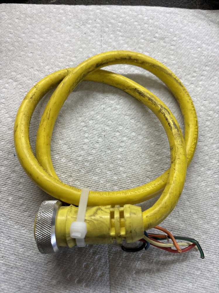 Mencom MIN-10FPX-6 Connector Cordset Receptacle 10 Pin Pole Wire Female