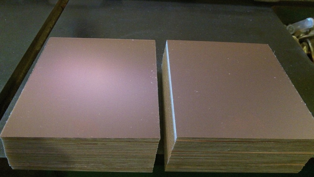 5 pcs Double Sided Copper Clad Circuit Board Laminate 4″ x 6″ FR-4, .030, 3 oz
