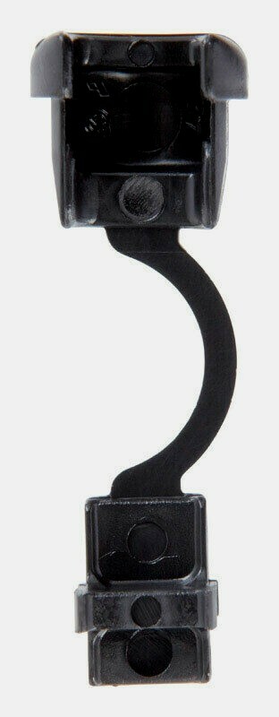 Jandorf CORD PROTECTOR Nylon Black 3pk Straight Flat Cables Absorbs Forces 61423