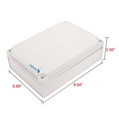 175mm x 250mm x 75mm Electronic ABS P DIY Junction Box Enclosure Case Gray