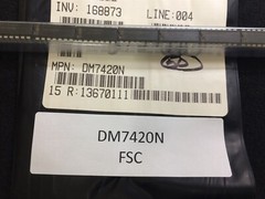 DM7420N FSC SN7420N 7420N IC NAND GATE 4-INPUT TTL PDIP14 6 PIECES