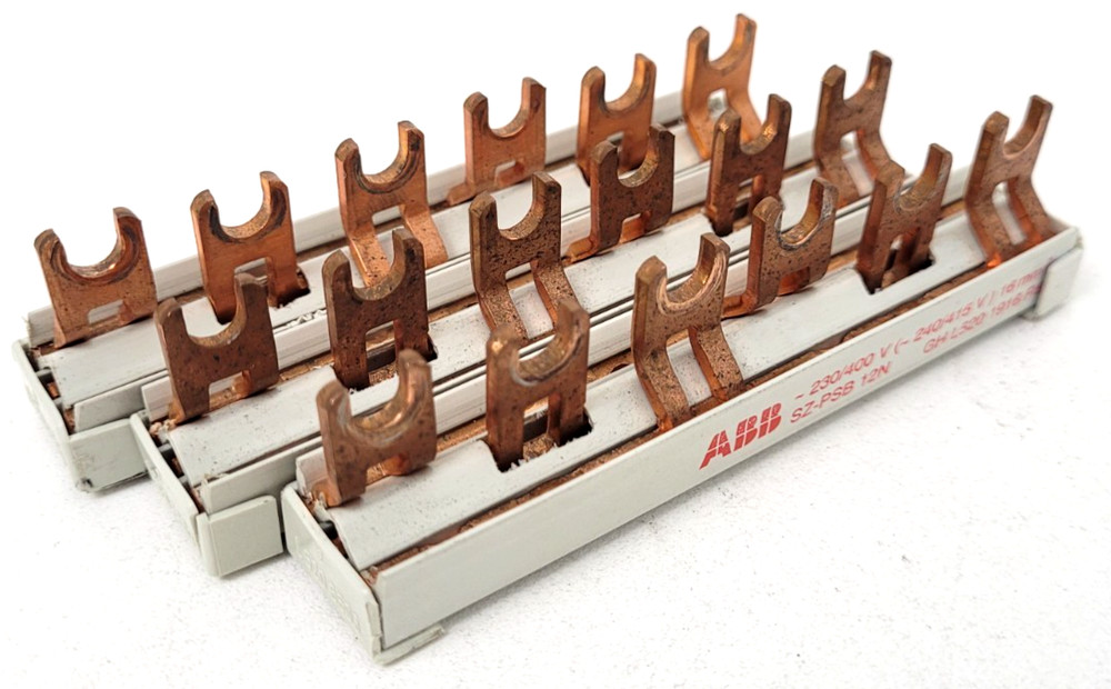 Lot of 3 – SZ-PSB 12N ABB 400 Volt Busbar – Next Day Option
