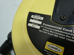 Hubbell HBLC25163 Commercial Cord Real 25ft 125v-ac