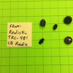 TRC-481 CB Radio Knob Realistic