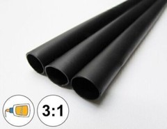 3:1 Heat Shrink Tubing-Marine Grade Wire Insulation Cable Sleeve Wrap Black/Red
