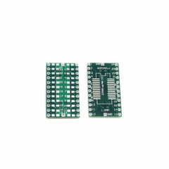 10PCS SOP24 SSOP24 TSSOP24 to DIP24 PCB SMD DIP/Adapter plate Pitch 1.0mm