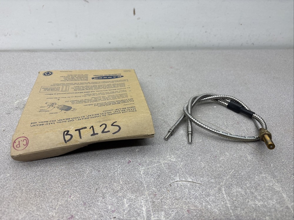 NEW Banner Engineering BT12S Glass Fiber Optic Cable Assembly